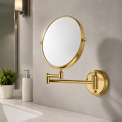 Premium Wall-Mounted Adjustable Bathroom Mirror