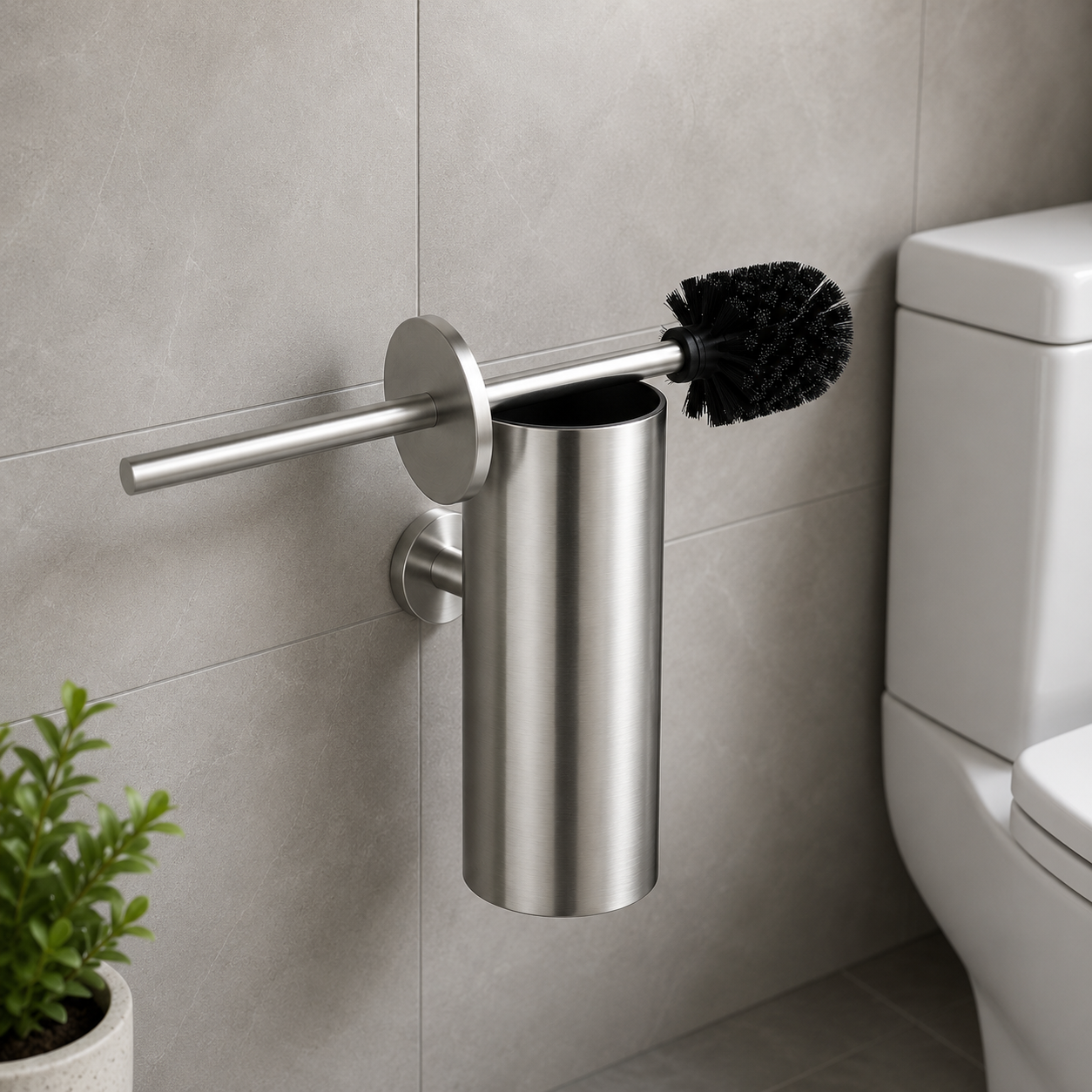 Wall Mounted Toilet Brush