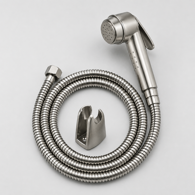 Muslim Shower with Heavy-Duty Hose Pipe