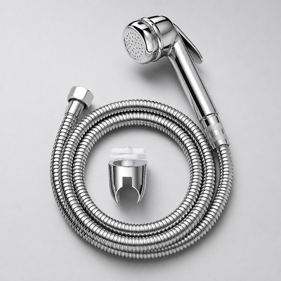 Muslim Shower with Heavy-Duty Hose Pipe